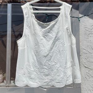 Forever 21 White Tank Top